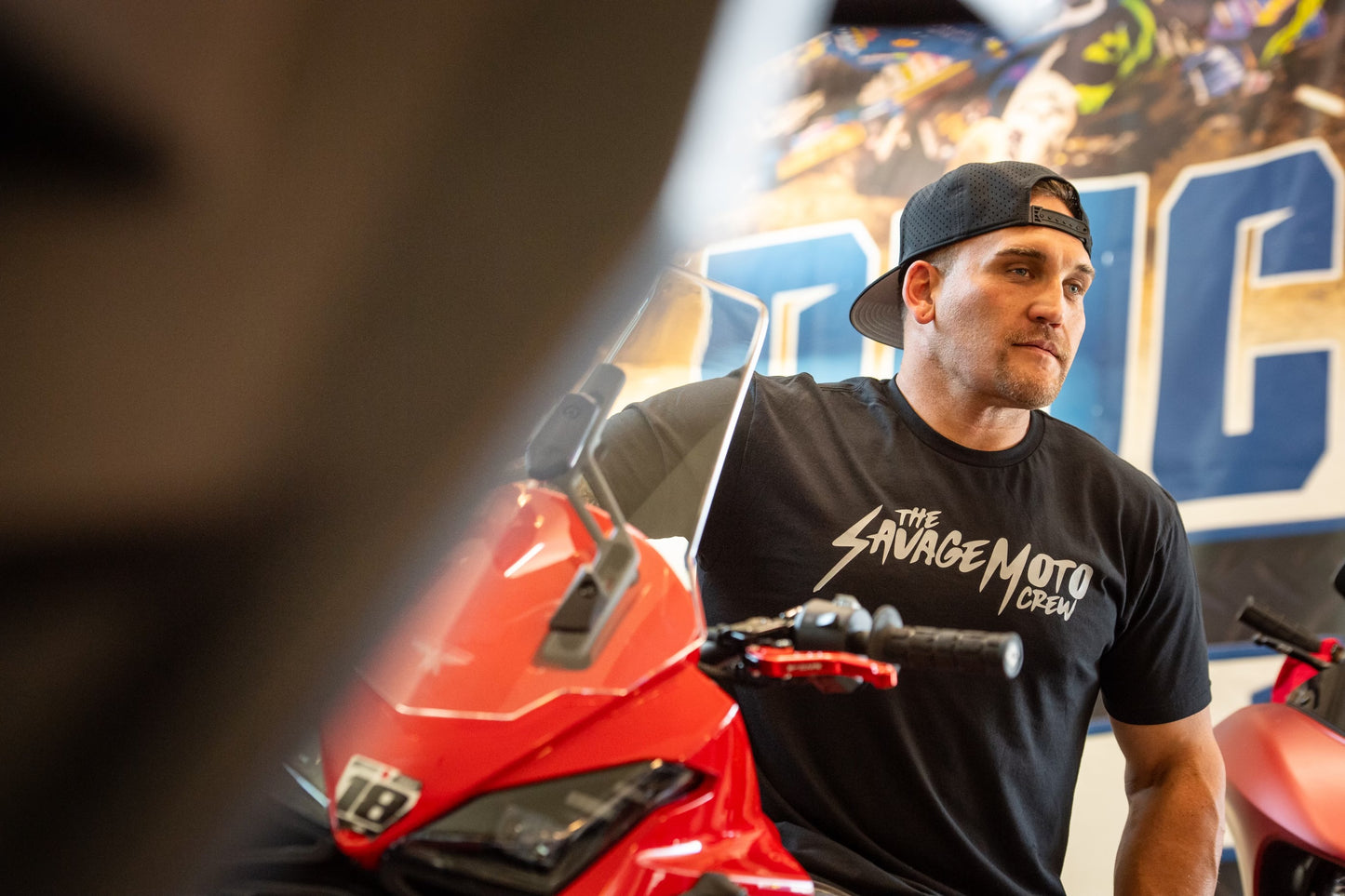 Savage Moto Crew Tee