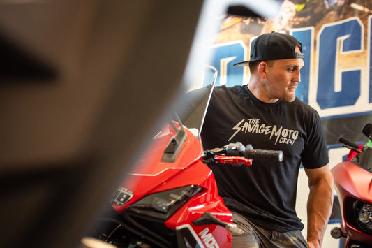 Savage Moto Crew Tee