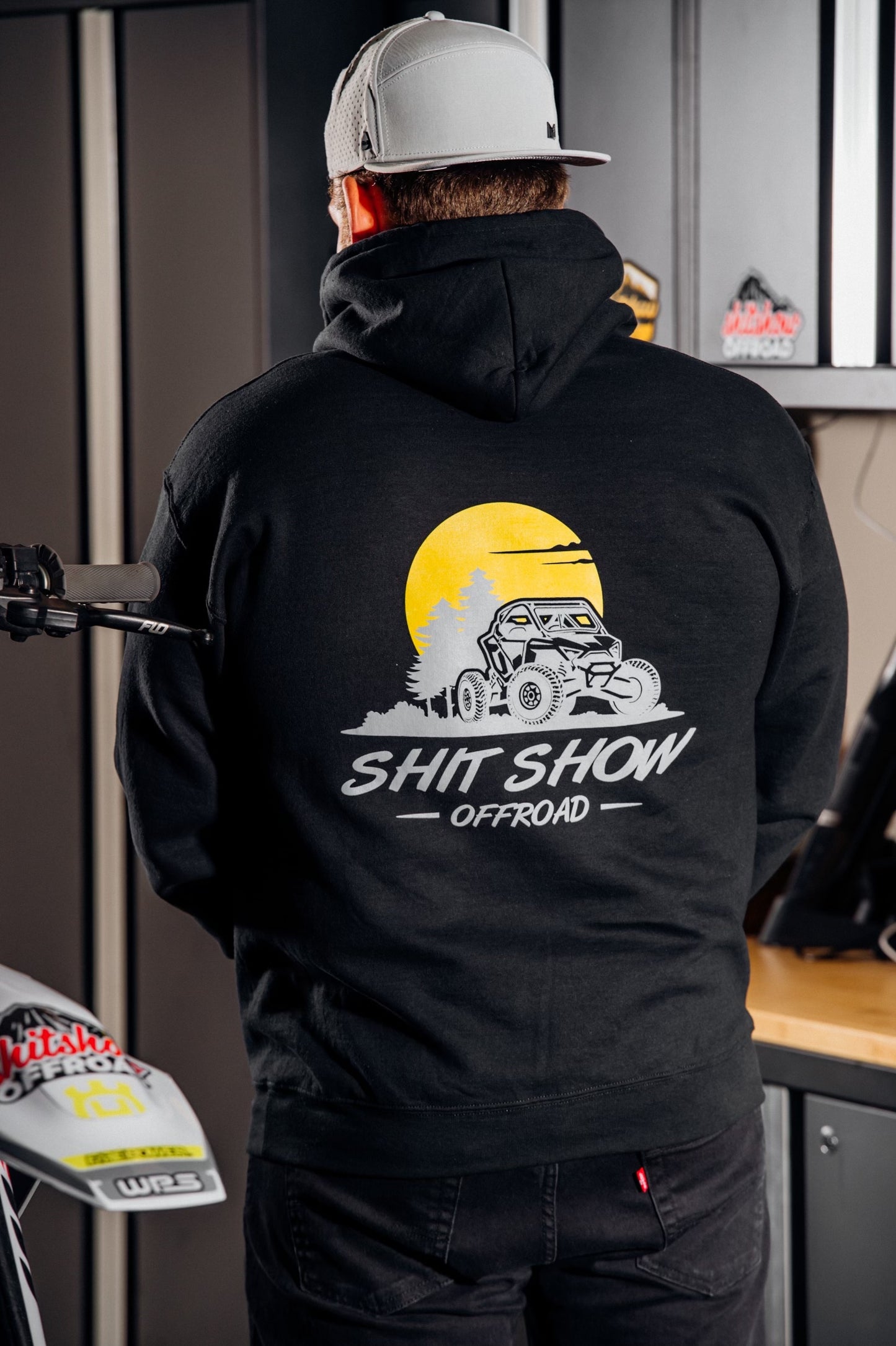 BLACK UTV HOODIE